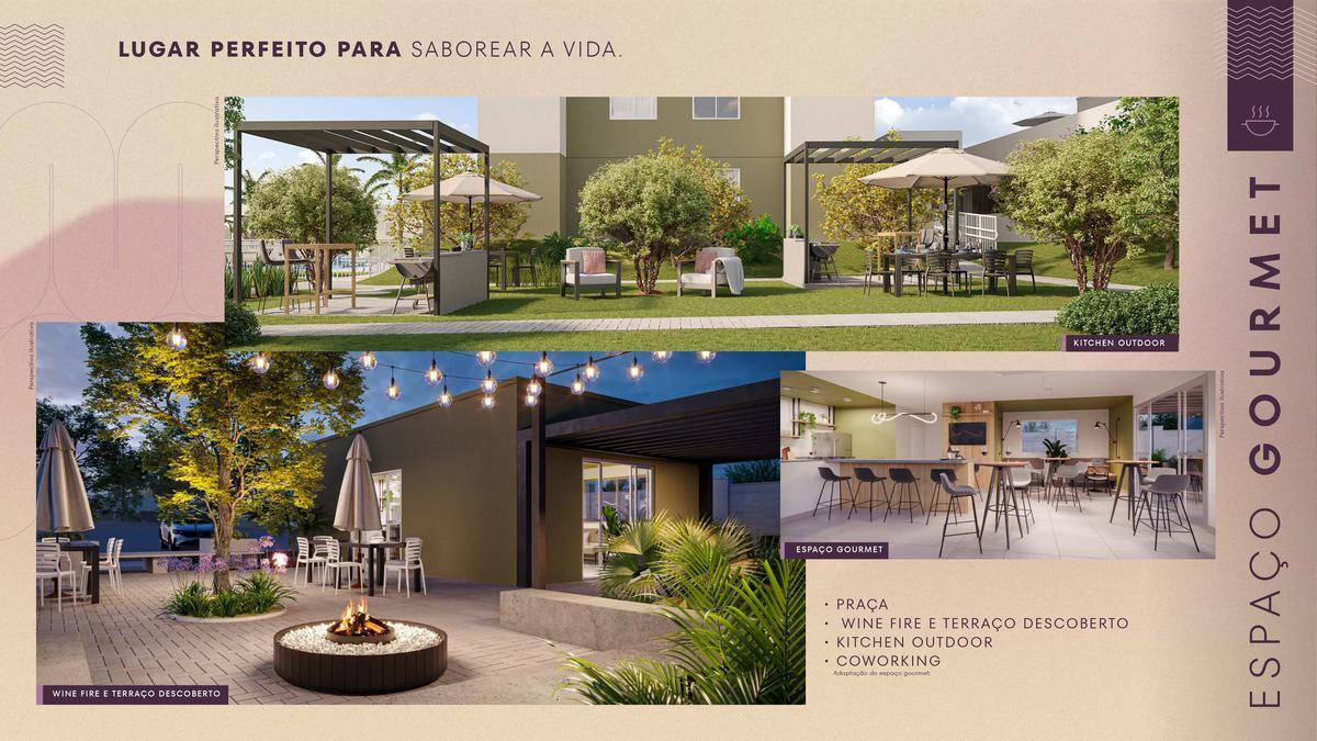 Apartamento, Jardim Riacho das Pedras, 2 Quartos, 1 Vaga