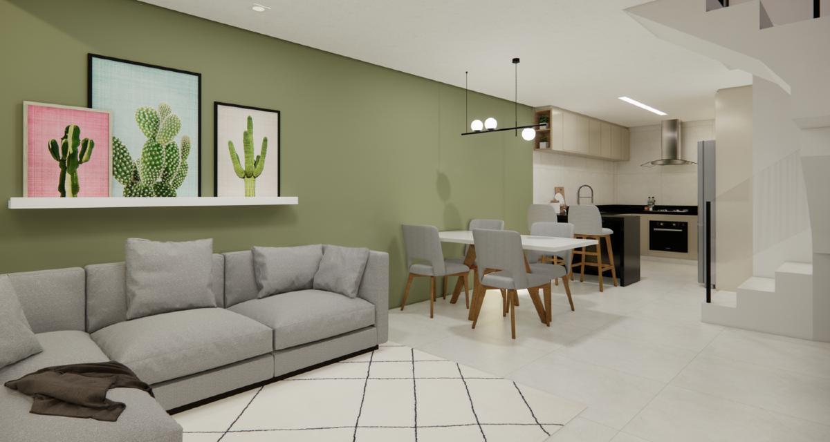 Casa, Santa Amélia, 3 Quartos, 2 Vagas, 1 Suíte