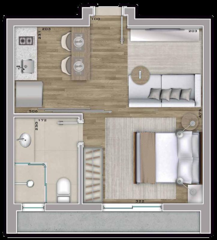 Cobertura, Estoril, 2 Quartos, 2 Vagas, 2 Suítes