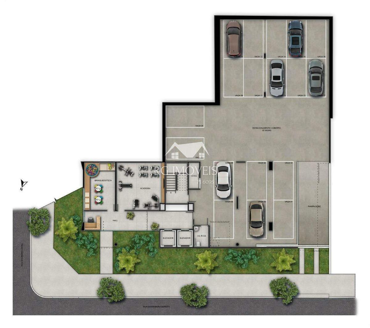 Apartamento, Barreiro, 3 Quartos, 2 Vagas, 1 Suíte