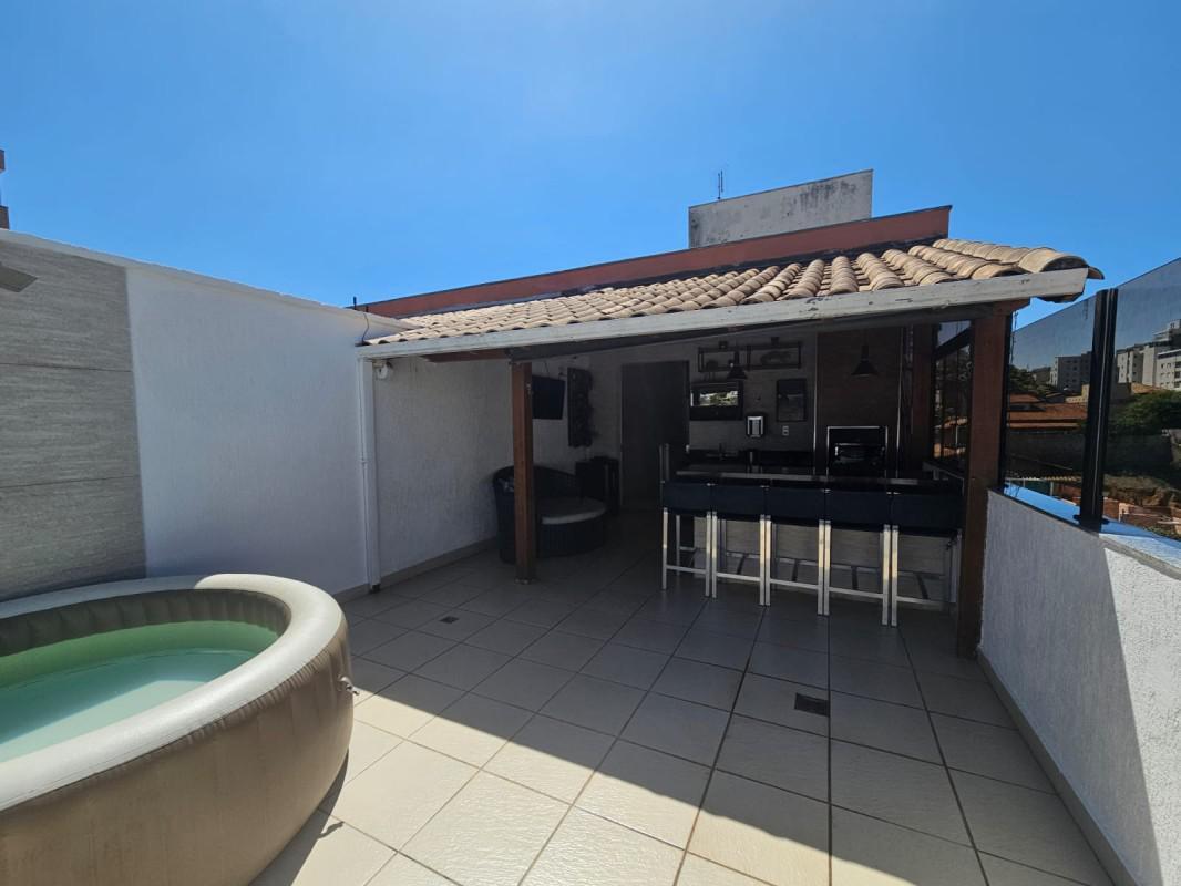 Cobertura, Castelo, 2 Quartos, 2 Vagas, 1 Suíte