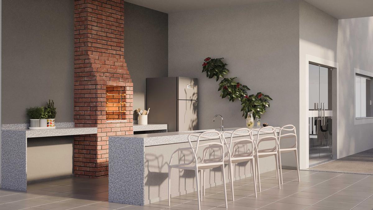 Apartamento, Palmital, 1 Quarto, 1 Vaga