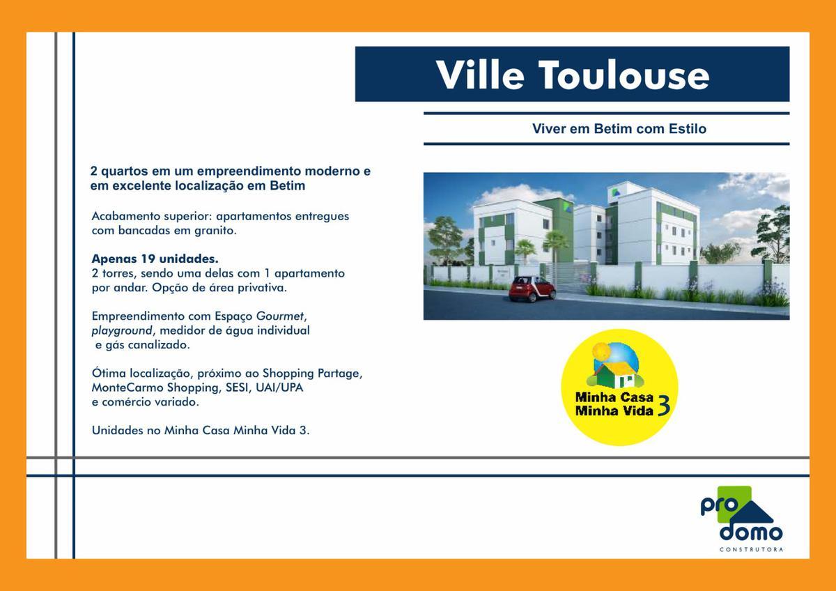 Apartamento, Betim Industrial, 2 Quartos, 1 Vaga