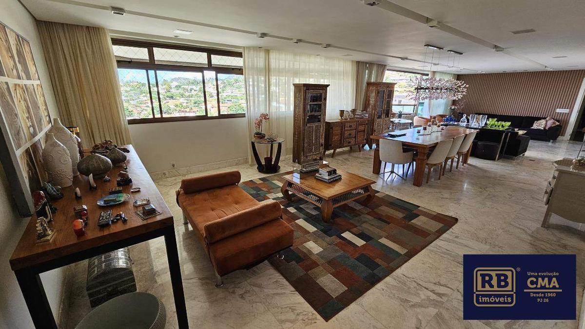 Apartamento, Belvedere, 4 Quartos, 6 Vagas, 4 Suítes