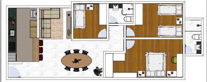 Apartamento, Sagrada Família, 3 Quartos, 2 Vagas, 1 Suíte
