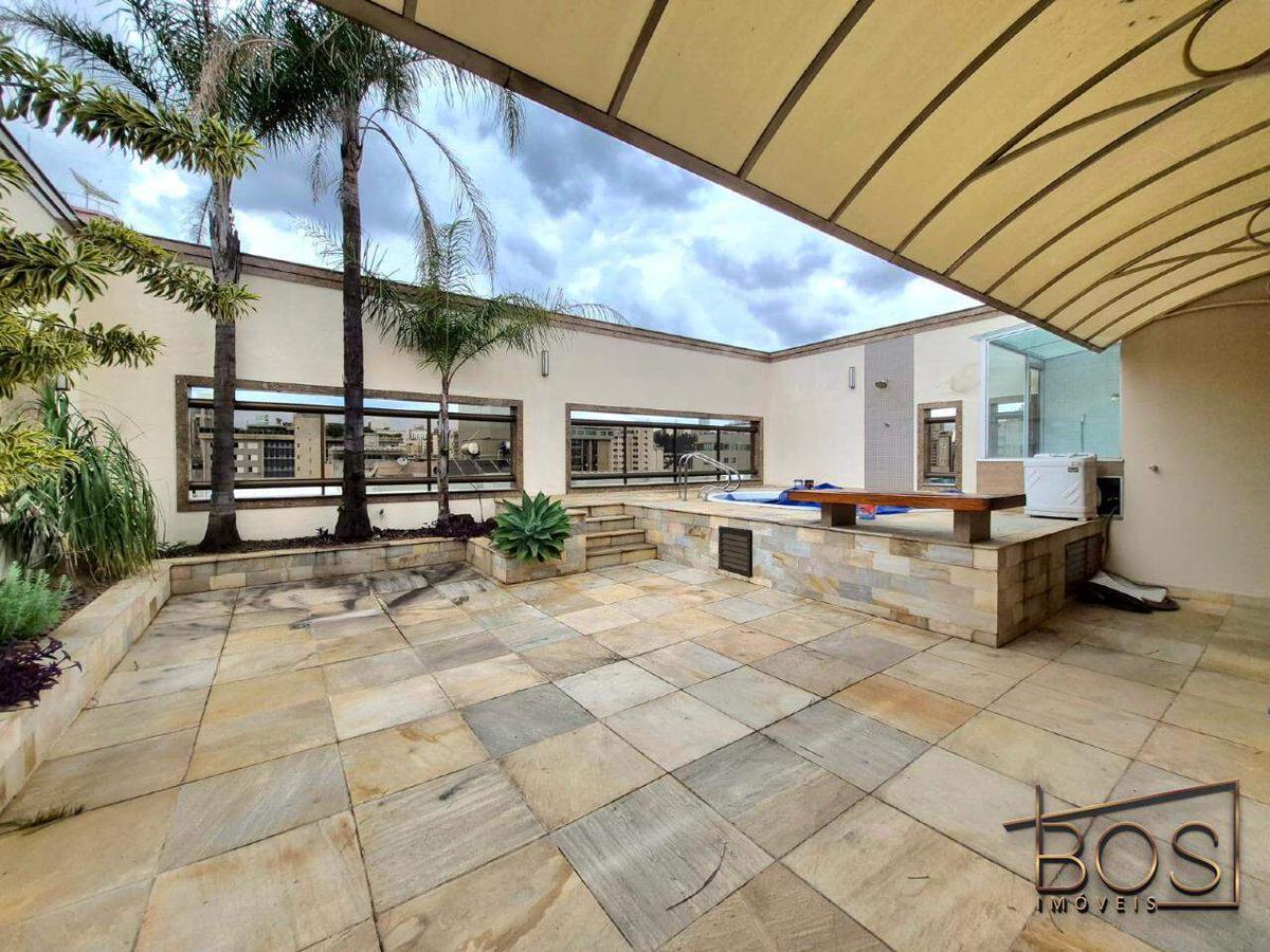 Cobertura, Lourdes, 4 Quartos, 3 Vagas, 1 Suíte