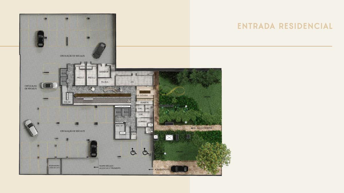 Apartamento, Funcionários, 4 Quartos