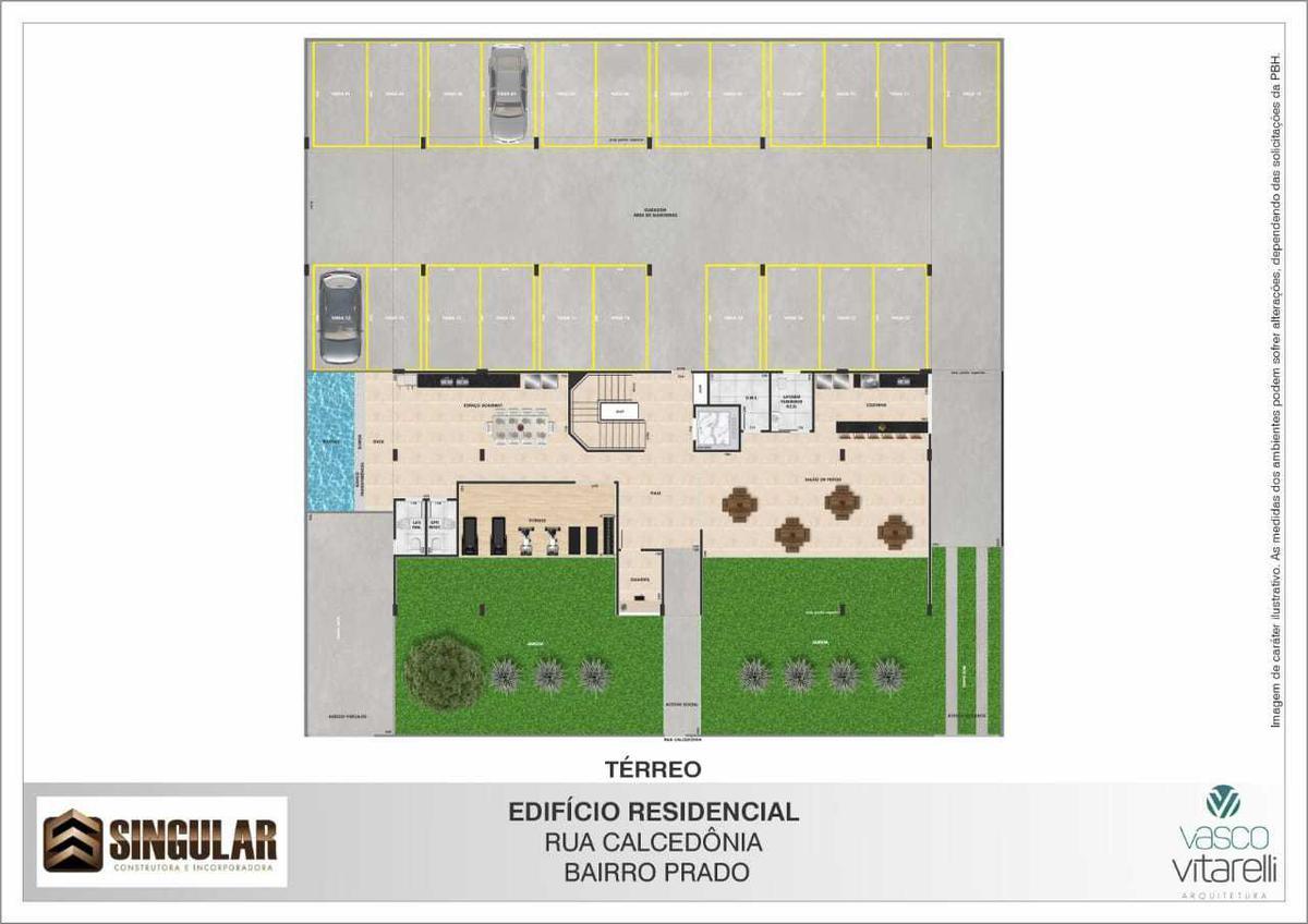 Apartamento, Prado, 3 Quartos, 2 Vagas, 1 Suíte