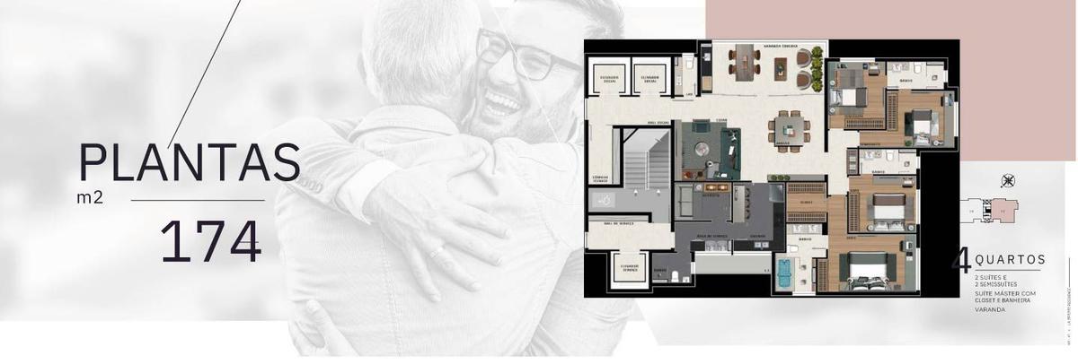 Apartamento, Vila da Serra, 4 Quartos, 4 Vagas, 2 Suítes
