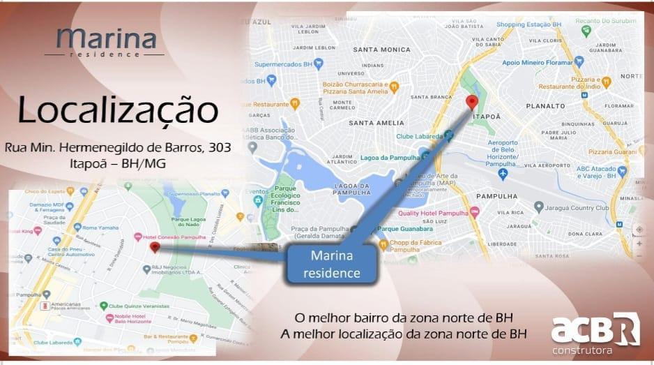 Apartamento, Itapoã, 3 Quartos, 2 Vagas, 1 Suíte
