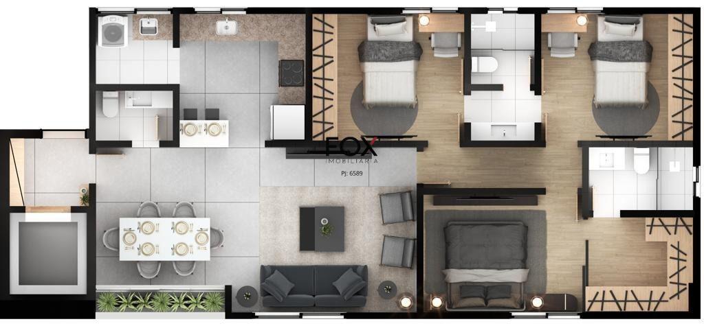 Apartamento, Luxemburgo, 3 Quartos, 2 Vagas, 1 Suíte