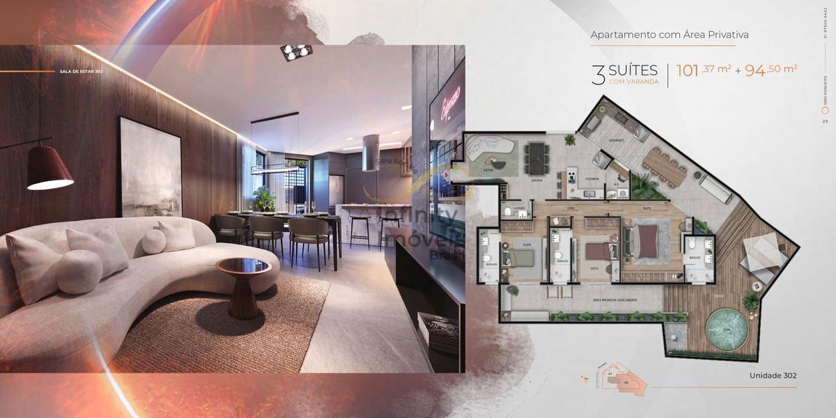 Apartamento, Serra, 3 Quartos