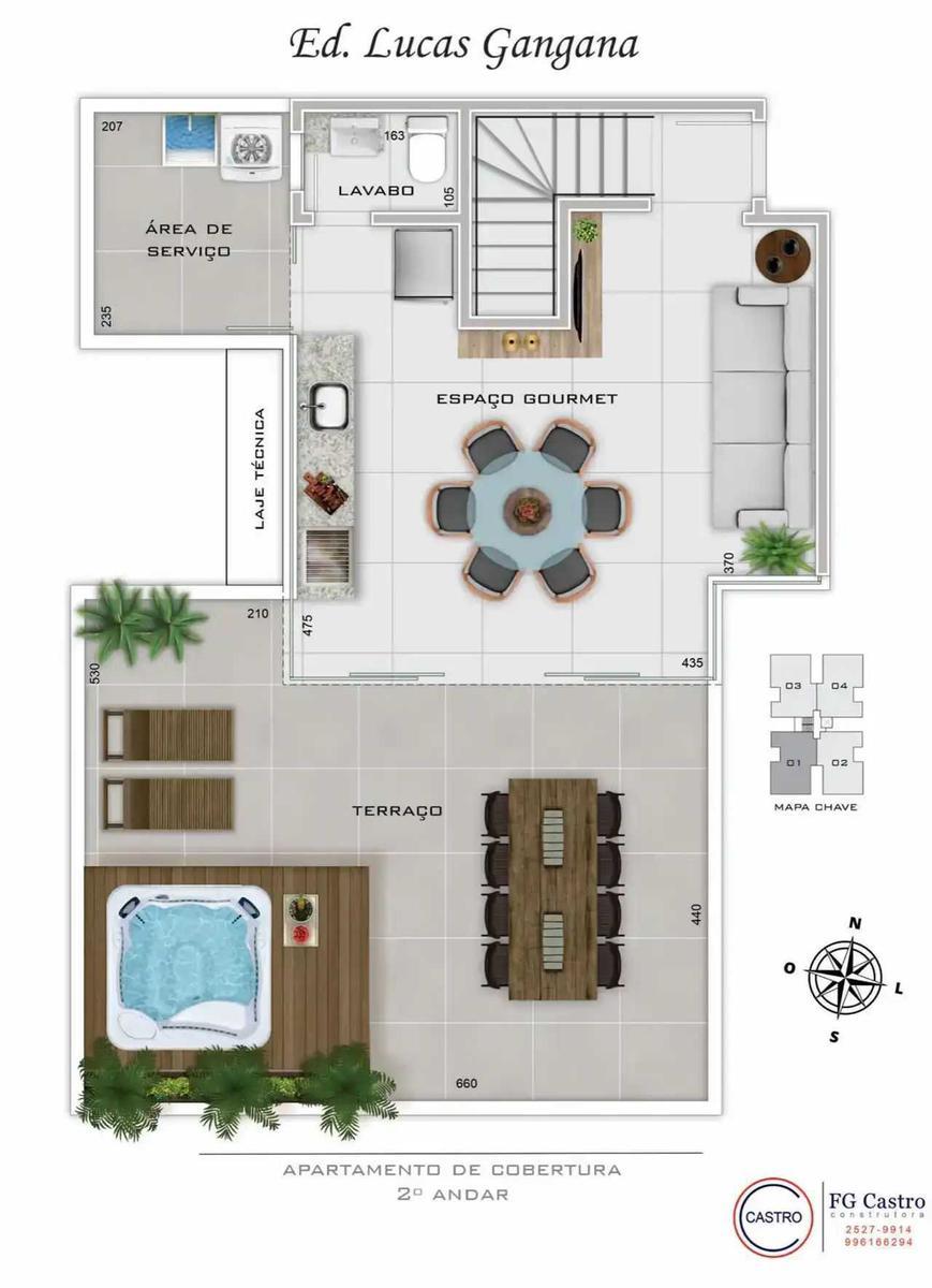 Apartamento, Cidade Nova, 3 Quartos, 2 Vagas, 1 Suíte