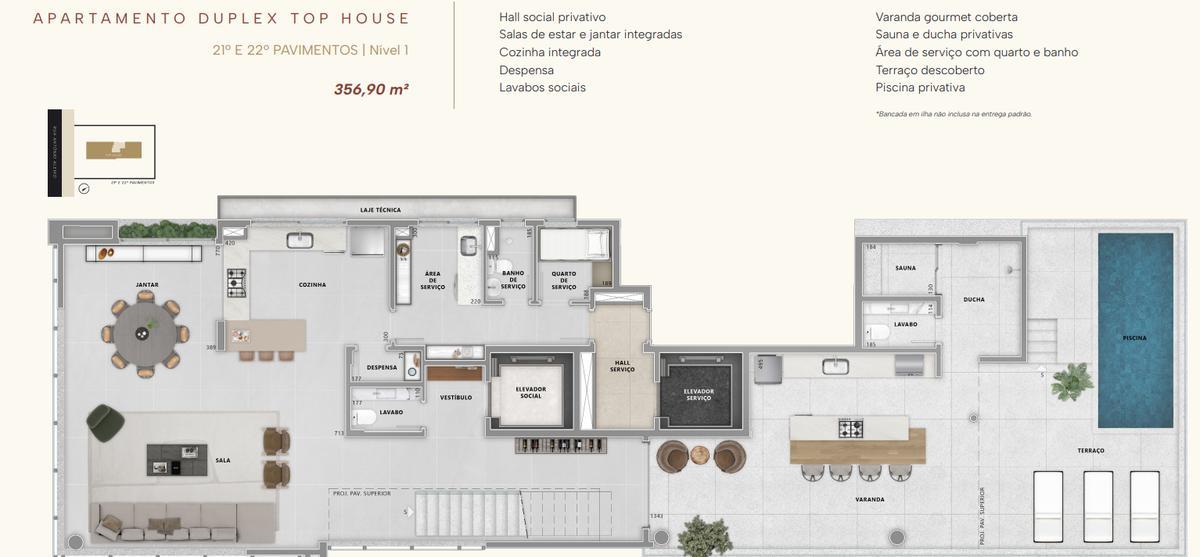 Apartamento, Lourdes, 4 Quartos, 3 Vagas, 3 Suítes