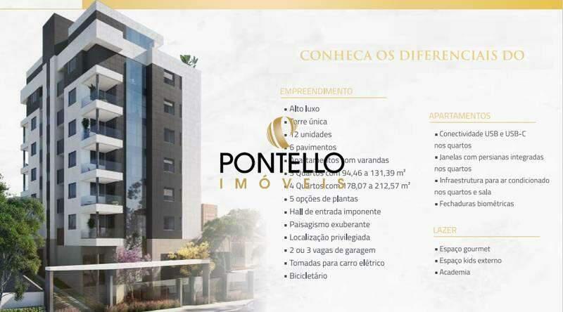 Cobertura, Carmo, 4 Quartos, 3 Vagas, 2 Suítes