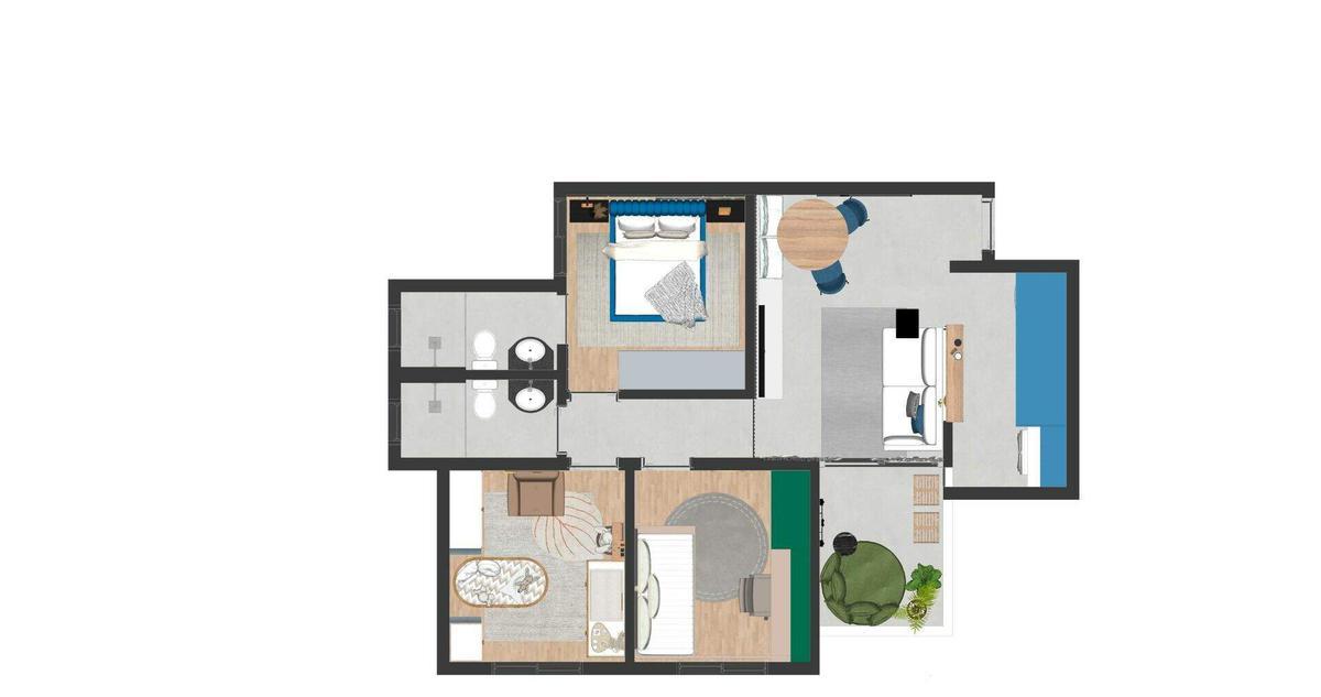 Apartamento, Boa Esperança, 3 Quartos, 2 Vagas, 1 Suíte