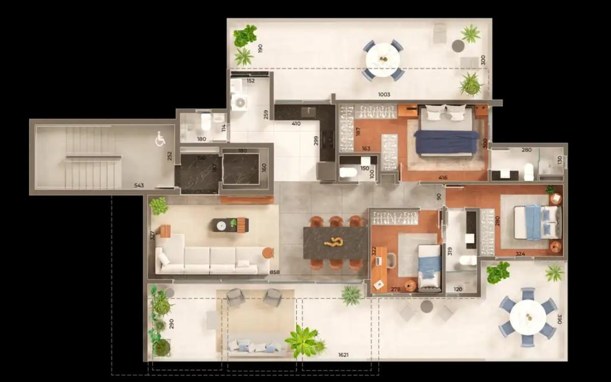 Apartamento, Santo Antônio, 3 Quartos, 2 Vagas, 2 Suítes
