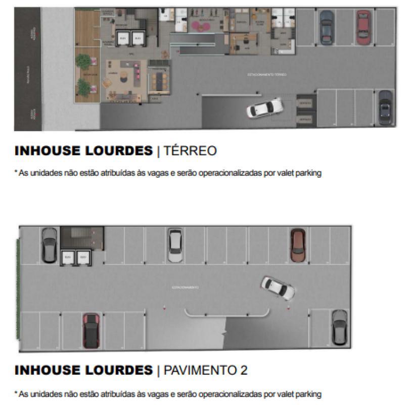 Apartamento, Lourdes, 1 Quarto, 0 Vaga