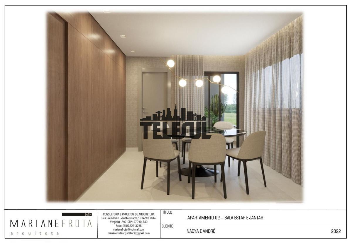 Apartamento, Jardim Andere, 3 Quartos, 2 Vagas, 1 Suíte