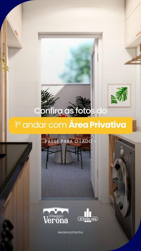 Apartamento, Bandeirinhas, 2 Quartos, 1 Vaga