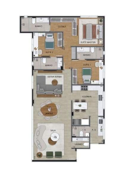 Cobertura, Santo Antônio, 4 Quartos, 3 Vagas, 1 Suíte