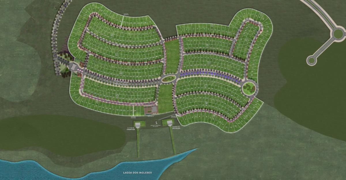 Lote, Alphaville - Lagoa dos Ingleses, 0 Quarto, 0 Vaga