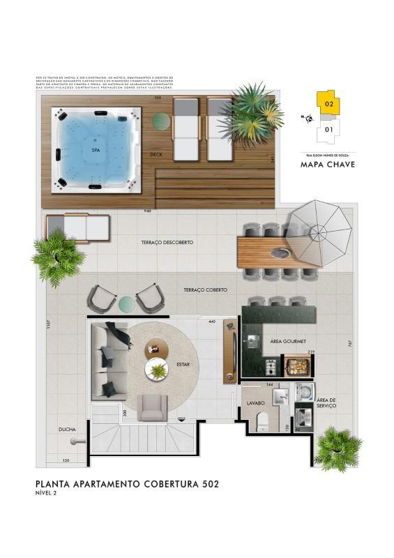 Cobertura, Castelo, 3 Quartos, 3 Vagas, 1 Suíte