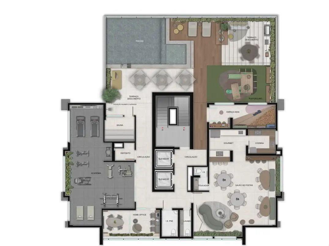 Cobertura, Sion, 3 Quartos, 3 Vagas, 1 Suíte