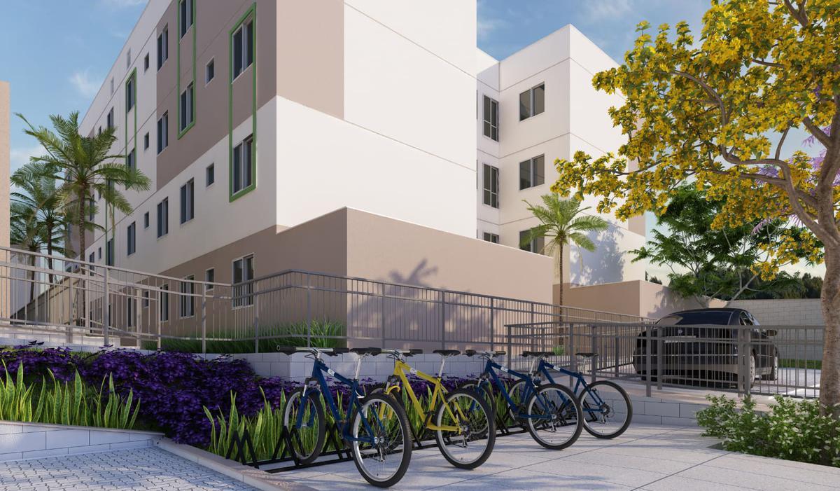 Apartamento, Lua Nova da Pampulha, 2 Quartos, 1 Vaga