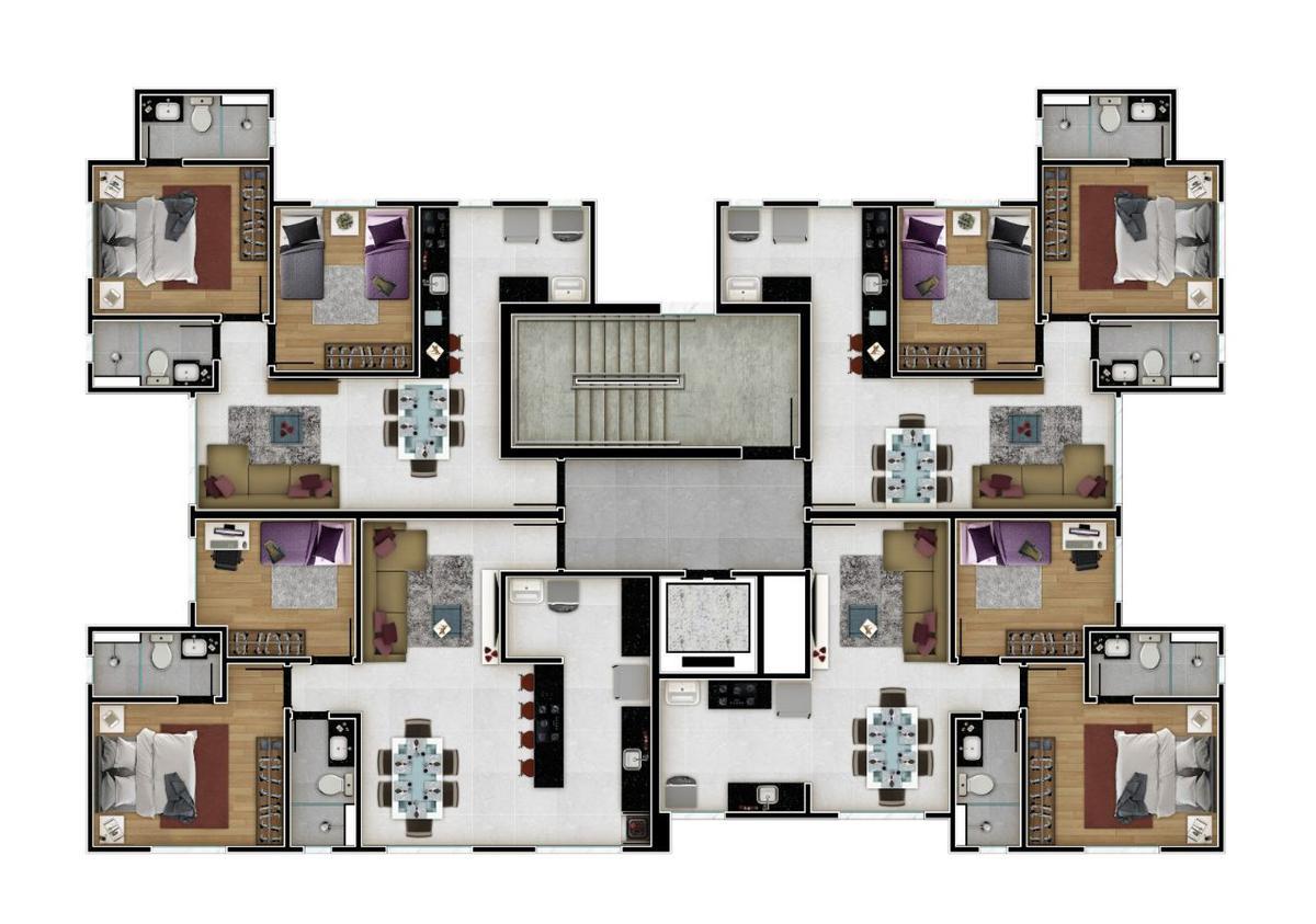 Apartamento, Caiçaras, 2 Quartos, 1 Vaga, 1 Suíte