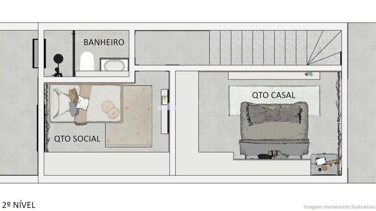 Casa, Belo Vale, 2 Quartos, 2 Vagas