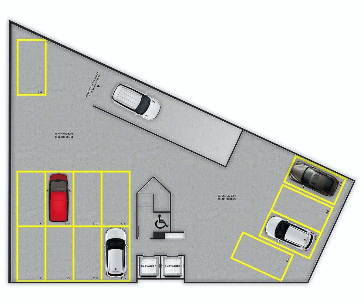 Apartamento, Lourdes, 3 Quartos, 2 Vagas
