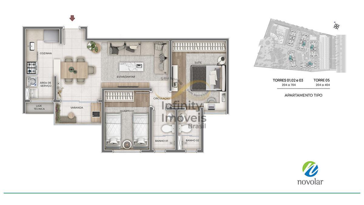 Apartamento, Ouro Preto, 3 Quartos