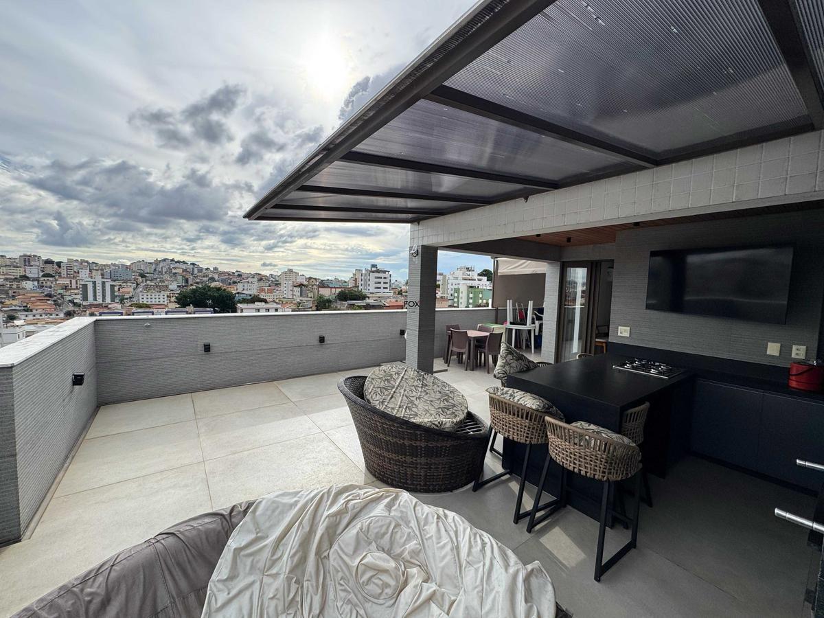 Cobertura, Sagrada Família, 3 Quartos, 4 Vagas, 2 Suítes