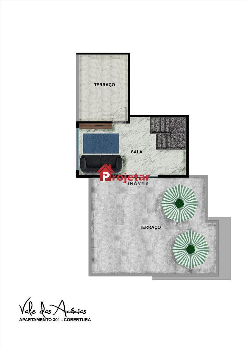 Apartamento, Santa Teresa, 3 Quartos, 2 Vagas, 1 Suíte