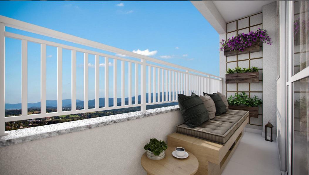 Apartamento, Havaí, 2 Quartos, 1 Vaga, 1 Suíte