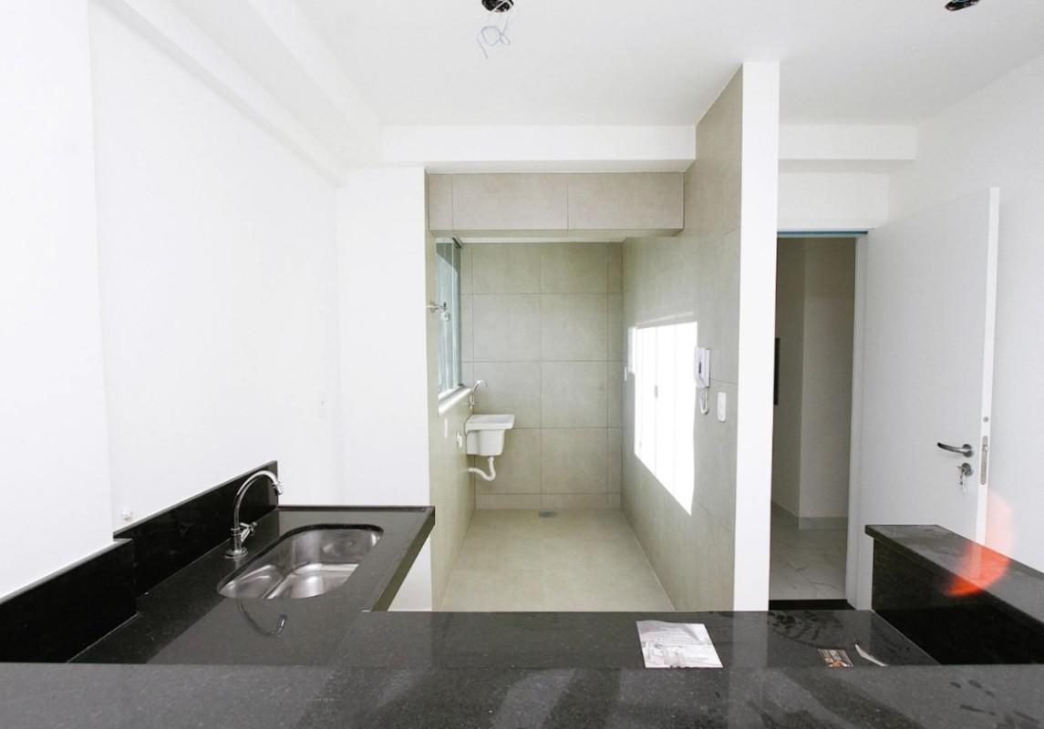 Cobertura, Barro Preto, 1 Quarto, 2 Vagas