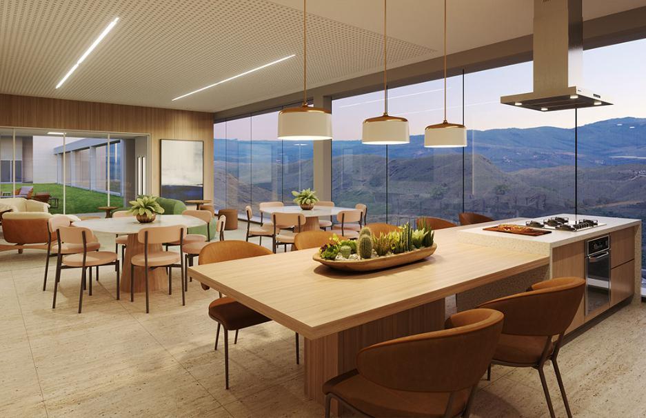 Apartamento, Piemonte, 3 Quartos, 2 Vagas, 1 Suíte
