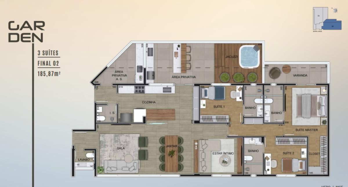 Apartamento, Santo Antônio, 3 Quartos, 3 Vagas, 3 Suítes