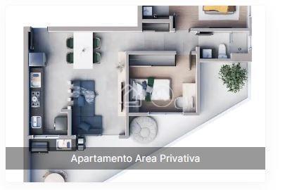 Cobertura, São Luiz (pampulha), 2 Quartos, 1 Vaga, 1 Suíte