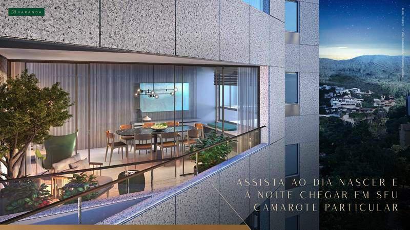 Apartamento, Sion, 4 Quartos, 0 Vaga, 2 Suítes