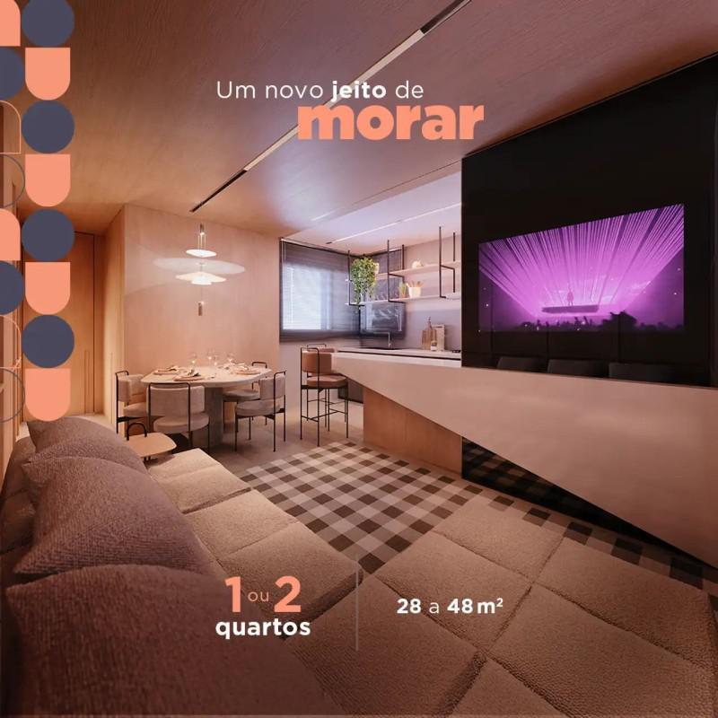 Apartamento, Centro, 2 Quartos, 0 Vaga, 1 Suíte