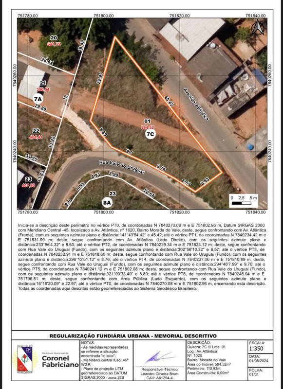 Lote, Caladinho, 0 Quarto, 0 Vaga
