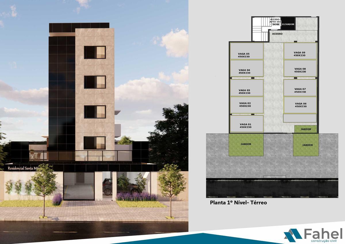 Apartamento, Santa Mônica, 2 Quartos, 1 Vaga, 1 Suíte