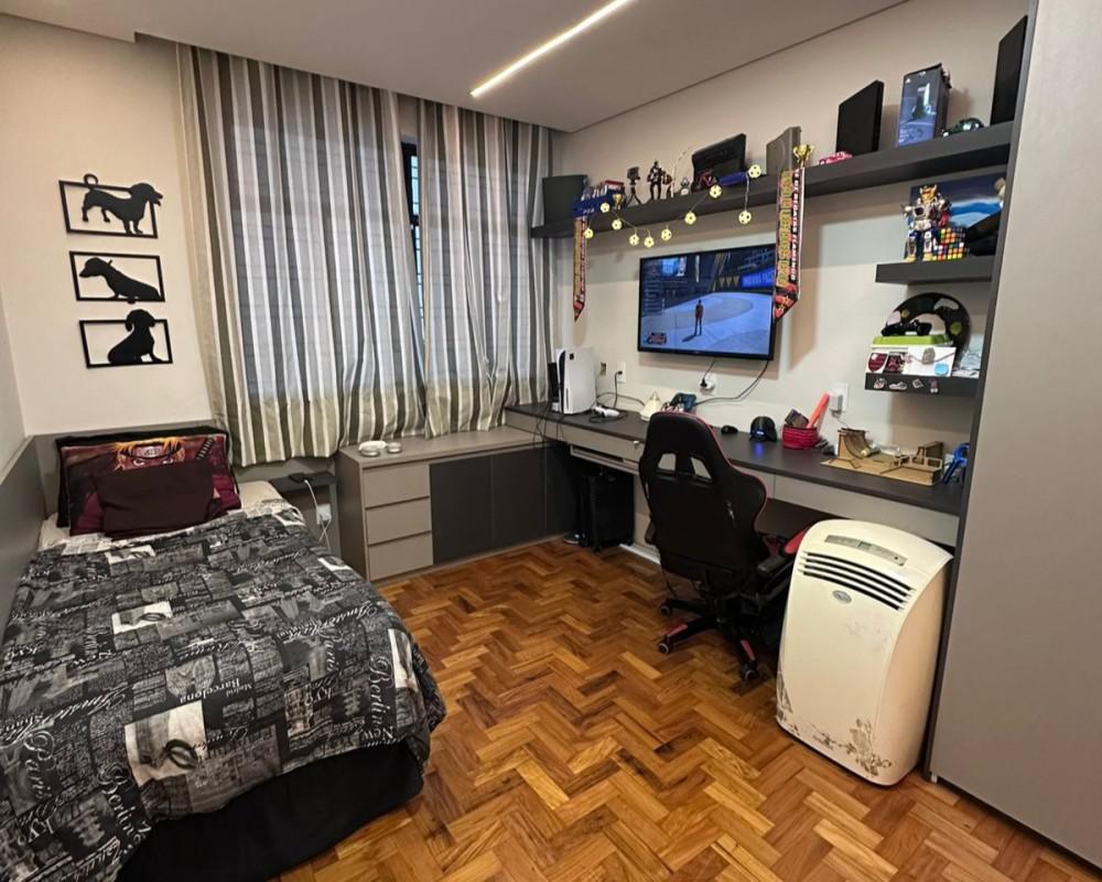 Apartamento, Funcionários, 4 Quartos, 3 Vagas, 1 Suíte