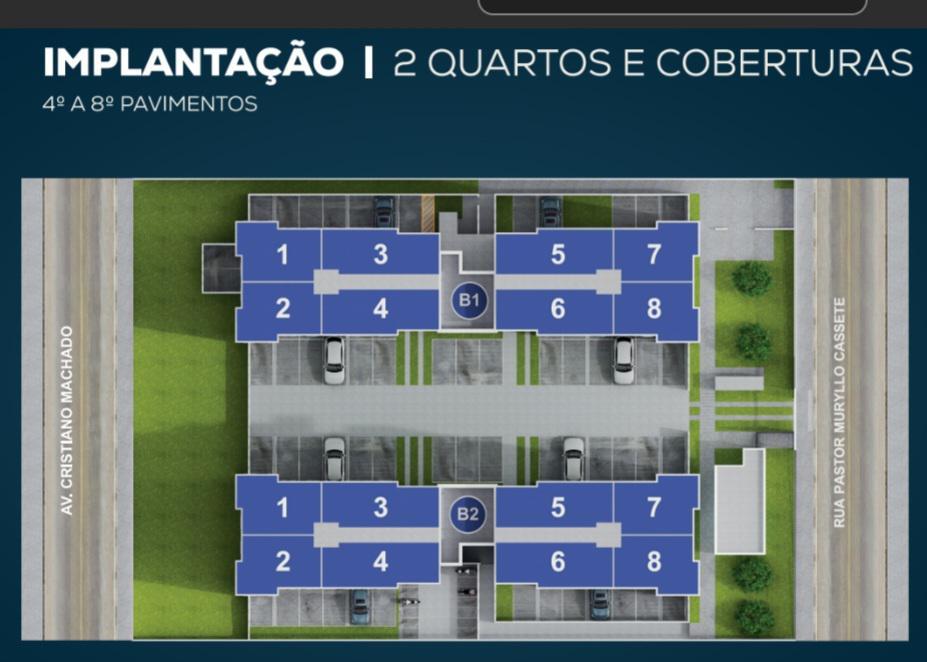 Apartamento, Guarani, 2 Quartos, 1 Vaga