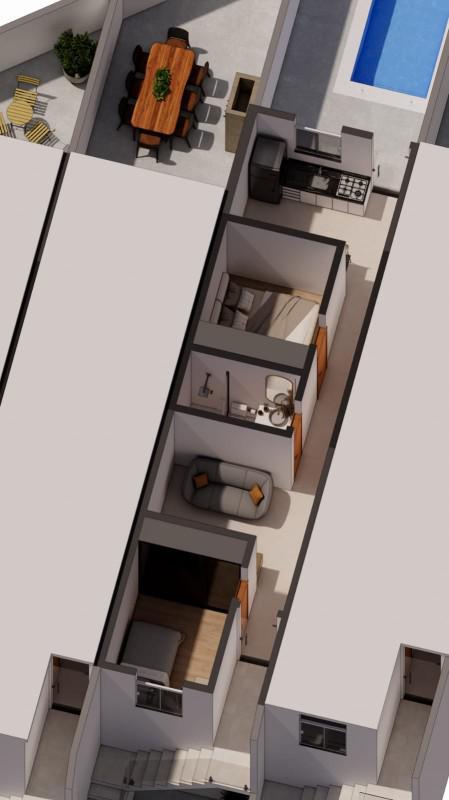 Casa, Recanto Verde, 2 Quartos, 1 Vaga