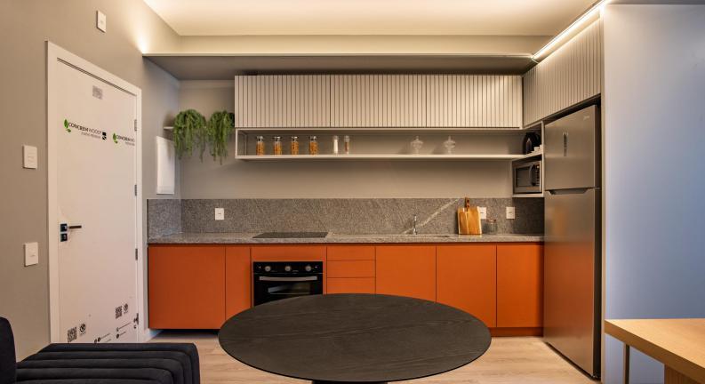 Apart Hotel, Beatriz, 1 Quarto, 1 Vaga, 1 Suíte