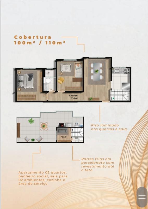 Apartamento, Gameleira, 2 Quartos, 1 Vaga, 1 Suíte