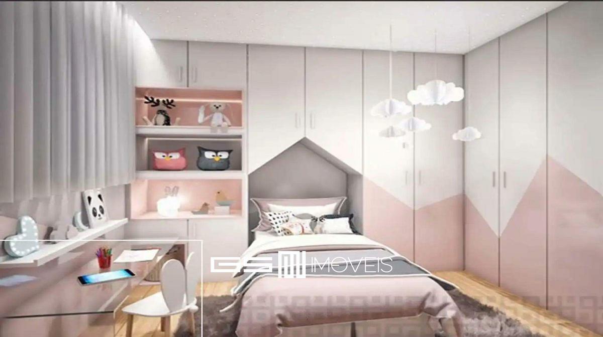 Apartamento, Vila Paris, 2 Quartos, 2 Vagas, 1 Suíte